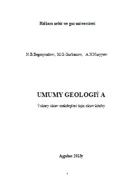Umumy geologiýa